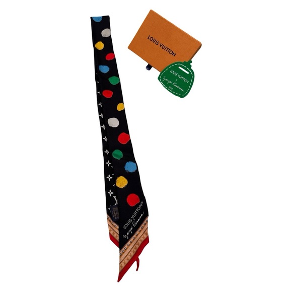 NEW Louis Vuitton x Yayoi Kusama Painted Dots Monogram Bandeau Multicolor - Picture 1 of 10